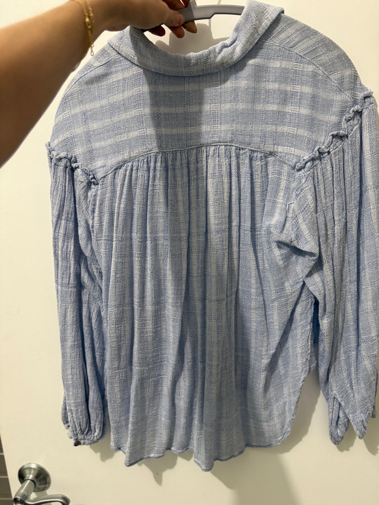 Free people billowy longsleeve