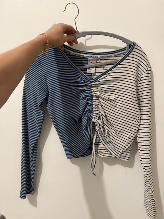 Crop synched long sleeve